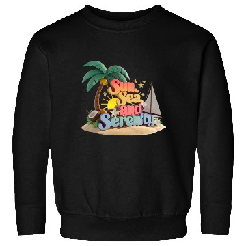 Discover Sun Sea And Serenity Sweatshirts