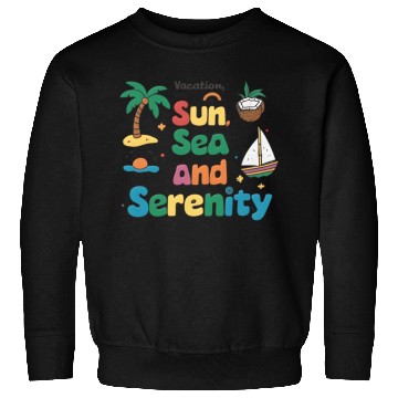 Discover Sun Sea And Serenity Sweatshirts
