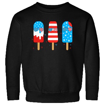 Discover July Popsicle Toddler American Sweatshirts