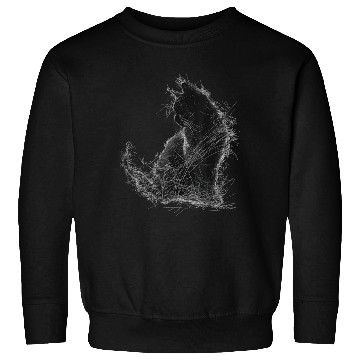 Discover Abstract Animal Drawing Graphic Sweatshirts