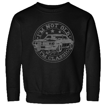 Discover Classic Car Birthday Graphic Sweatshirts