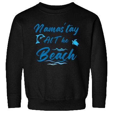 Discover Summer, Beach, Yoga Sweatshirts