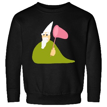 Discover Crawly Gnome Tiny Green Wizard, Funny Green Gnome Sweatshirts