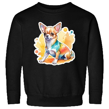 Discover Chihuahua Watercolor Sweatshirts