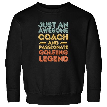 Discover Coach Golfing legend retro Sweatshirts