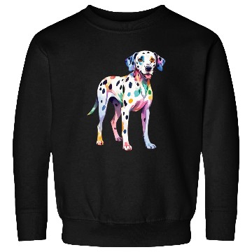 Discover Dalmatian Dog Watercolor Sweatshirts