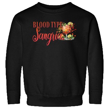 Discover Cocktail Bartender Blood Type Sangria Sweatshirts
