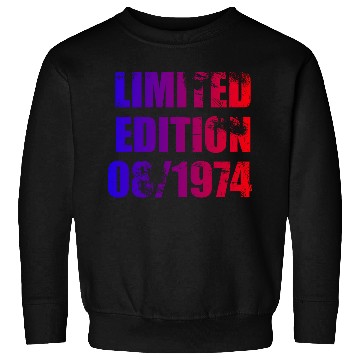 Discover 50th birthday Limited Edition 08/1974 Sweatshirts