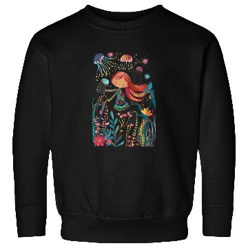 Discover jellyfish girl Sweatshirts