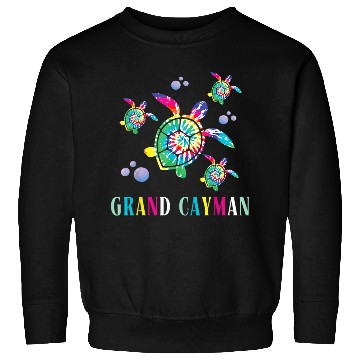 Discover Cayman Souvenir Islands Turtle Sweatshirts