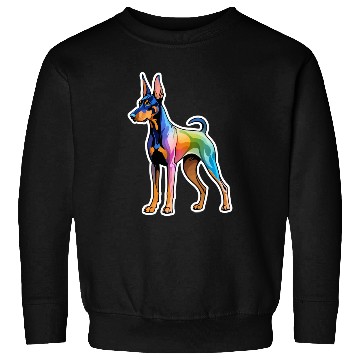 Discover Dobermann Watercolor Sweatshirts