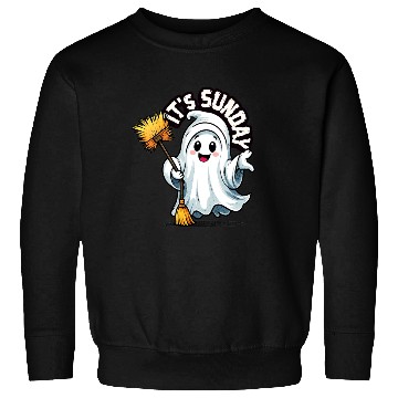 Discover It's Sunday little ghost Sweatshirts
