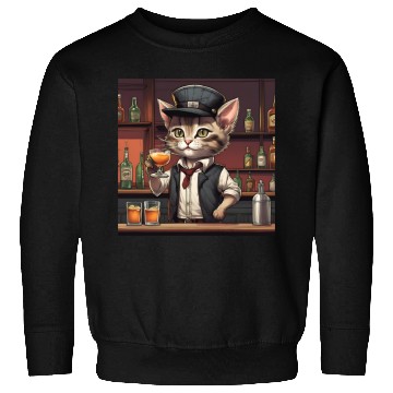 Discover bartender kitty Sweatshirts