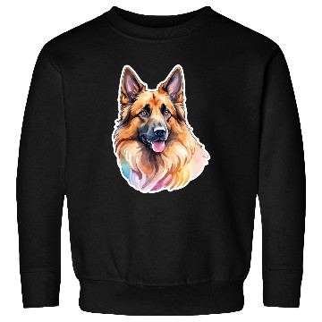 Discover Belgian Shepherd Watercolor Sweatshirts