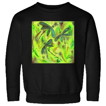 Discover Dragonfly Flit Gorgeous Green Sweatshirts