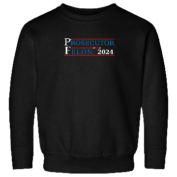 Discover Prosecutor Vs Felon Funny Voting Election 2024 2 Sweatshirts