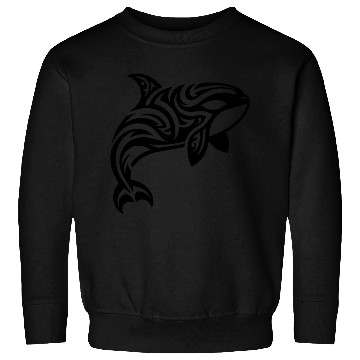 Discover Orca T Tattoo Style Jumps Out Of The Water Sweatshirts