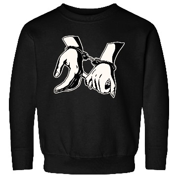 Discover Him & Her Handcuffs Pinky Swear LIKE US ON FACEB Sweatshirts