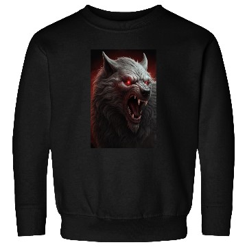 Discover black Wolf Sweatshirts