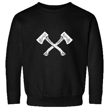 Discover Axe Thin Red Line US Flag Cool Firefighter USA Sweatshirts