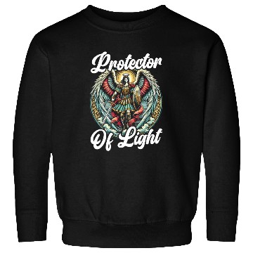 Discover Archangel Michael Catholic Christianity Angel Sweatshirts
