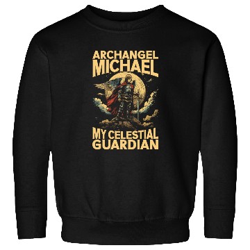 Discover Archangel Michael Catholic Christianity Angel Sweatshirts