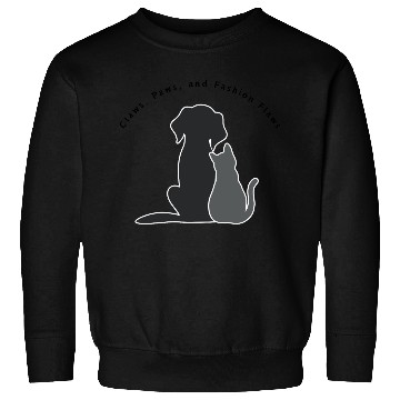 Discover Claws, Paws, and Fashion Flaws Sweatshirts