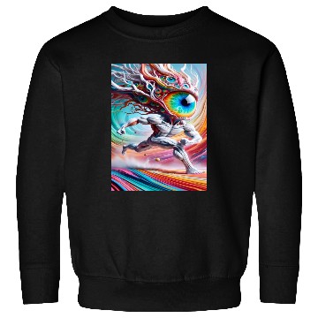 Discover The Hunter Eye Going To Devil Fighting Sweatshirts