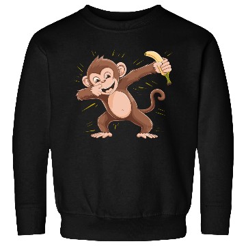Discover Cute Monkey for Kids for a Kid Sweatshirts