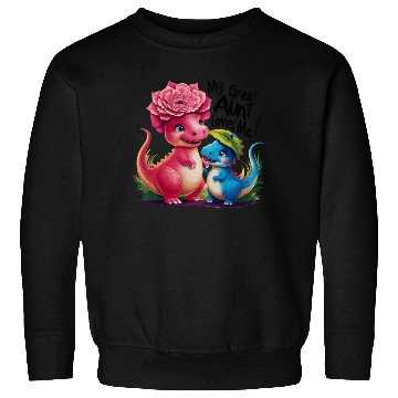 Discover My Great Aunt Loves Me Dinosaur Sweatshirts