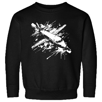 Discover Plane Streetart Sweatshirts