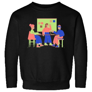 Discover Flat Clean Casual Work & Company Life Sweatshirts
