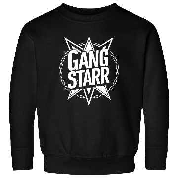 Discover Gangstarr Logo Sweatshirts - Classic Hip-Hop Design