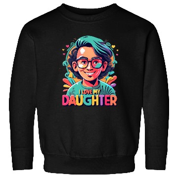Discover I Love My Daughter Sweatshirts