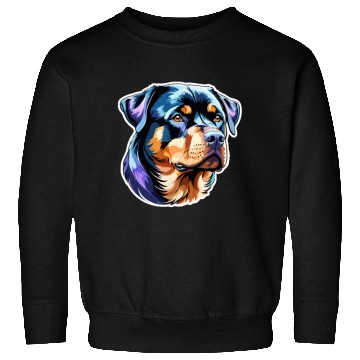 Discover Rottweiler Watercolor Sweatshirts