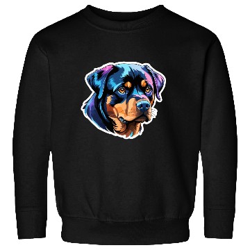 Discover Rottweiler Watercolor Sweatshirts
