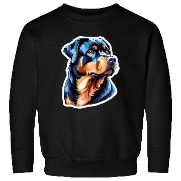 Discover Rottweiler Watercolor Sweatshirts