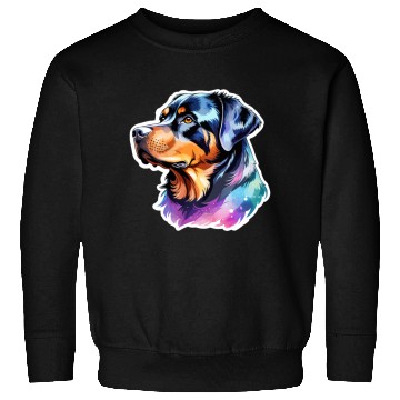 Discover Rottweiler Watercolor Sweatshirts