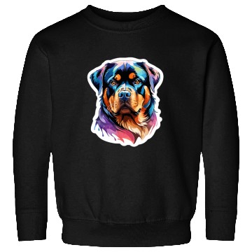 Discover Rottweiler Watercolor Sweatshirts