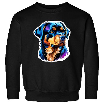 Discover Rottweiler Watercolor Sweatshirts