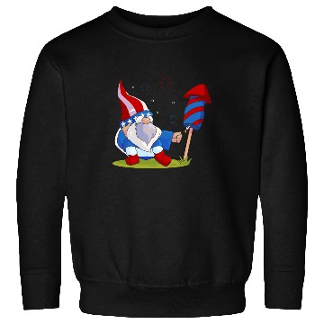 Discover Adorable Gnome Fireworks America Sweatshirts