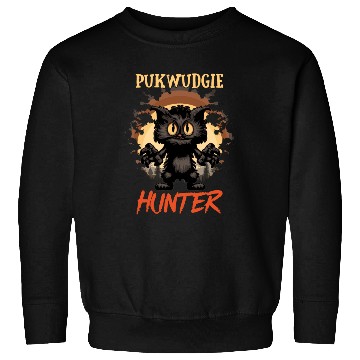 Discover Pukwudgie Hunter Monster Cryptid Sweatshirts