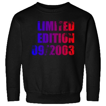Discover 21st birthday Limited Edition 09/2003 Sweatshirts