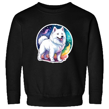 Discover Samoyed Dog Watercolor Sweatshirts