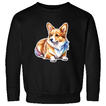 Discover Pembroke Welsh Corgi Watercolor Sweatshirts