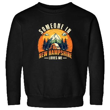 Discover Someone In New Hampshire Loves Me Sweatshirts