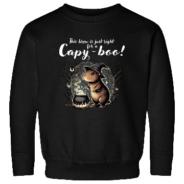 Discover Capy-boo Witch Capybara Sweatshirts – Brew the Perfect