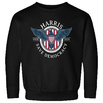 Discover Kamala Harris Save Democracy Vote 2024 Sweatshirts