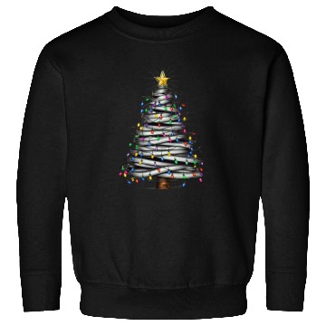 Discover Christmas Light Tree Holiday Sweatshirts