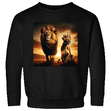 Discover Lions and Crowns Sweatshirts